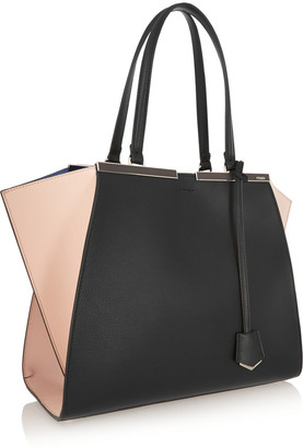 Fendi 3Jours two-tone leather tote