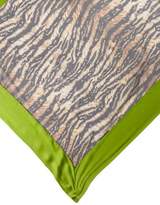 Thumbnail for your product : Dolce & Gabbana Silk Animal Print Scarf Brown Silk Animal Print Scarf