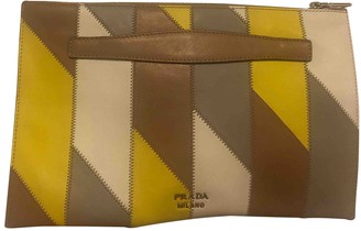 Nude prada clutch Clearance