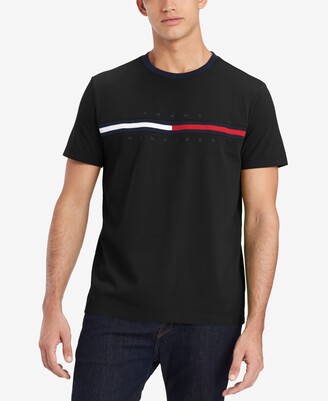 Sleeve Men\'s Logo Big T-Shirt Tino - Tall Short & ShopStyle Hilfiger Tommy