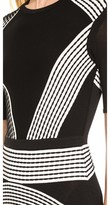 Thumbnail for your product : Ohne Titel Stripe Sleeved Dress