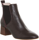 Thumbnail for your product : Office Limelight Block Heel Chelsea Boots Burgundy Leather