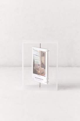 Urban Outfitters Instax Iridescent Acrylic Spinning Picture Frame