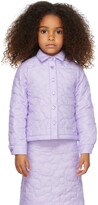 Thumbnail for your product : CRLNBSMNS Kids Purple Quilted Shirt