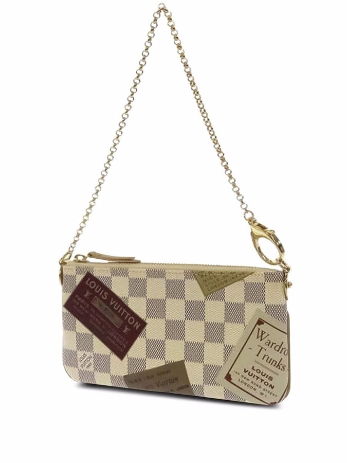 louis vuitton schlüsseletui damier azur