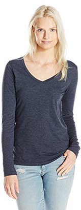 Threads 4 Thought Women's Vanessa Long-Sleeve V-Neck T-Shirt