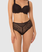 Thumbnail for your product : Triumph Women's Black High Waisted Briefs - Peony Florale Maxi Briefs - Size One Size, 16 at The Iconic