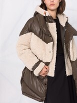 Thumbnail for your product : Urban Code Panelled Padded Coat