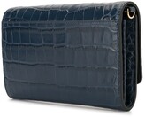 Thumbnail for your product : Tory Burch Robinson embossed wallet clutch bag