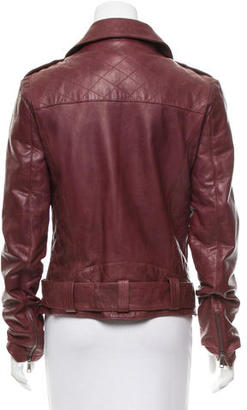 Giorgio Brato Leather Quilted Jacket