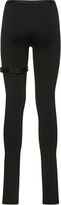 Thumbnail for your product : Alyx Tricon buckle stretch viscose leggings