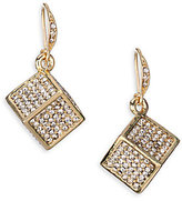 Thumbnail for your product : ABS by Allen Schwartz Box of Jewels Pavé Cube Drop Earrings