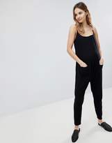Thumbnail for your product : ASOS Maternity DESIGN Maternity Lounge Super Soft Touch Jumpsuit