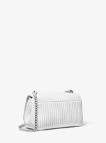 Thumbnail for your product : Michael Kors Monogramme Quilted Leather Shoulder Bag