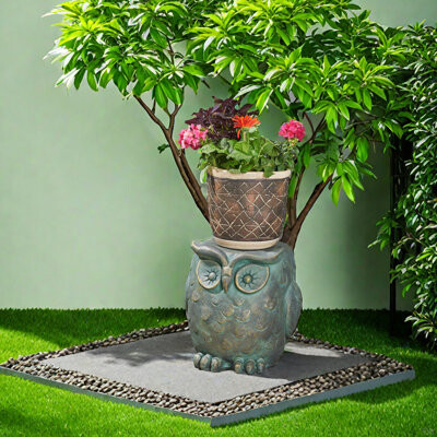 Millwood Pines Owl Garden Stool