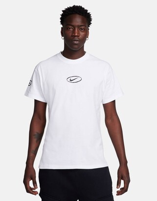 nike swoosh logo tee