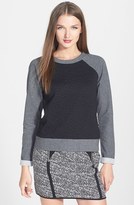 Thumbnail for your product : Nordstrom Robbi & Nikki Floral Quilted Front Sweatshirt Exclusive)