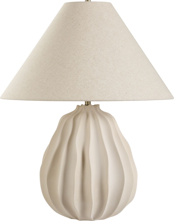 Uttermost Javary 27 1/2" Beige Porcelain Table Lamp