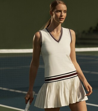 Tory Burch Performance V-Neck Tennis Dress
