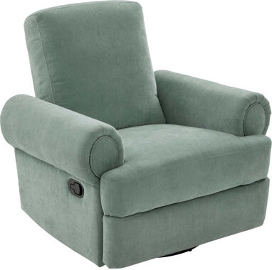 George Oliver Luxurious Massage Recliner Chair With Swivel Base Remote Control And Adjustable Footrest For Ultimate Relaxation