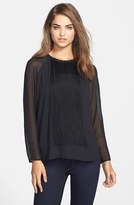 Thumbnail for your product : Vince Camuto Fringe Front Embellished Blouse
