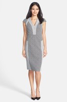 Thumbnail for your product : Rachel Roy Mix Chevron Jacquard Sheath Dress