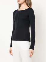 Thumbnail for your product : Vince buttoned front top