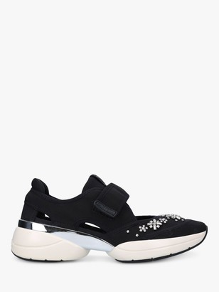carvela jazz slip on trainers