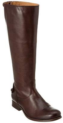 Frye Women's Melissa Button Back Zip Leather Boot