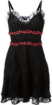 Thumbnail for your product : Giamba embroidered sweetheart dress