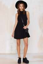 Thumbnail for your product : Nasty Gal White Lie Dress - Black