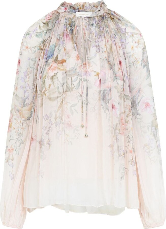 Zimmermann Pastel Patterned Blouse