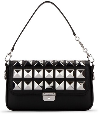 Leather handbag Michael Kors Black in Leather - 26896151