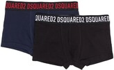 Thumbnail for your product : DSQUARED2 Kids Two-Pack Logo Waistband Boxers