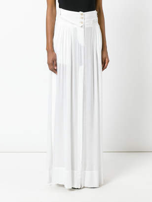 Ann Demeulemeester wide leg palazzo trousers