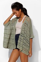 Thumbnail for your product : UO 2289 Staring At Stars Geo Pointelle Cardigan