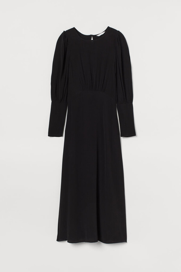 H&M Black Cut Out Back Dresses | Shop the world's largest collection of  fashion | ShopStyle