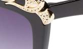 Thumbnail for your product : Leith 57mm Embellished Sunglasses