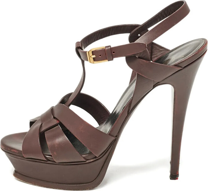 Saint Laurent Pre-Owned 2024 150mm Tribute sandals