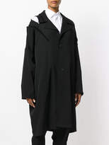 Thumbnail for your product : Yohji Yamamoto distressed coat
