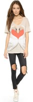 Thumbnail for your product : Wildfox Couture Swan Love Tee
