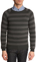 Thumbnail for your product : Marc by Marc Jacobs Yukon Grey Striped Sweater