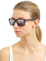 Thumbnail for your product : Ray-Ban Boyfriend Square Rubber Sunglasses