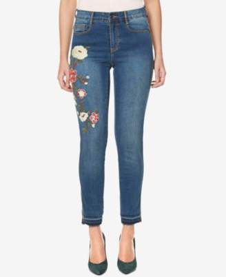 Buffalo David Bitton Hope Embroidered Skinny Ankle Jeans