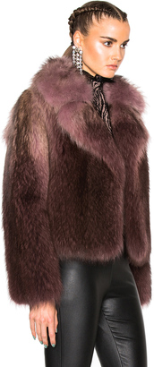 Lanvin Racoon Fur Jacket