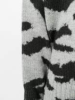 Thumbnail for your product : Philosophy di Lorenzo Serafini animal pattern wool cardigan