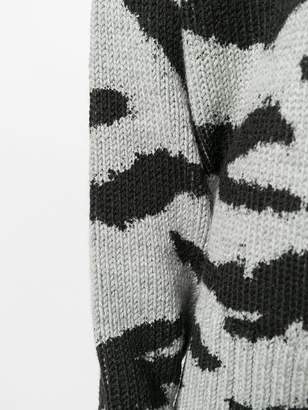 Philosophy di Lorenzo Serafini animal pattern wool cardigan