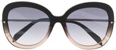 Thumbnail for your product : Emilio Pucci Butterfly Frame Wave-Effect Sunglasses