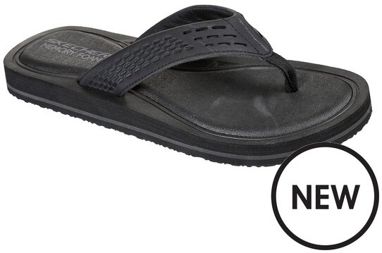 memory foam sandals mens