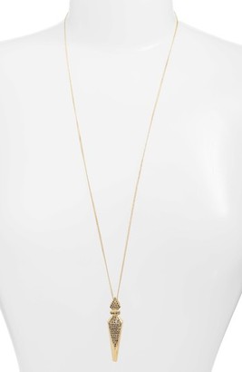 Vince Camuto Women's Pave Crystal Pendant Necklace